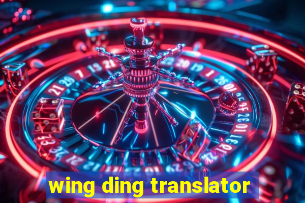 wing ding translator